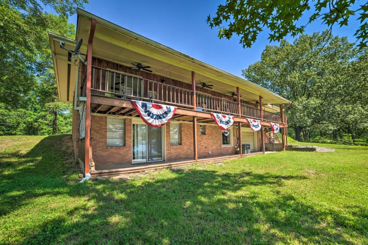Waterfront Tennessee Home On Kentucky Lake With Deck Springville Exterior foto